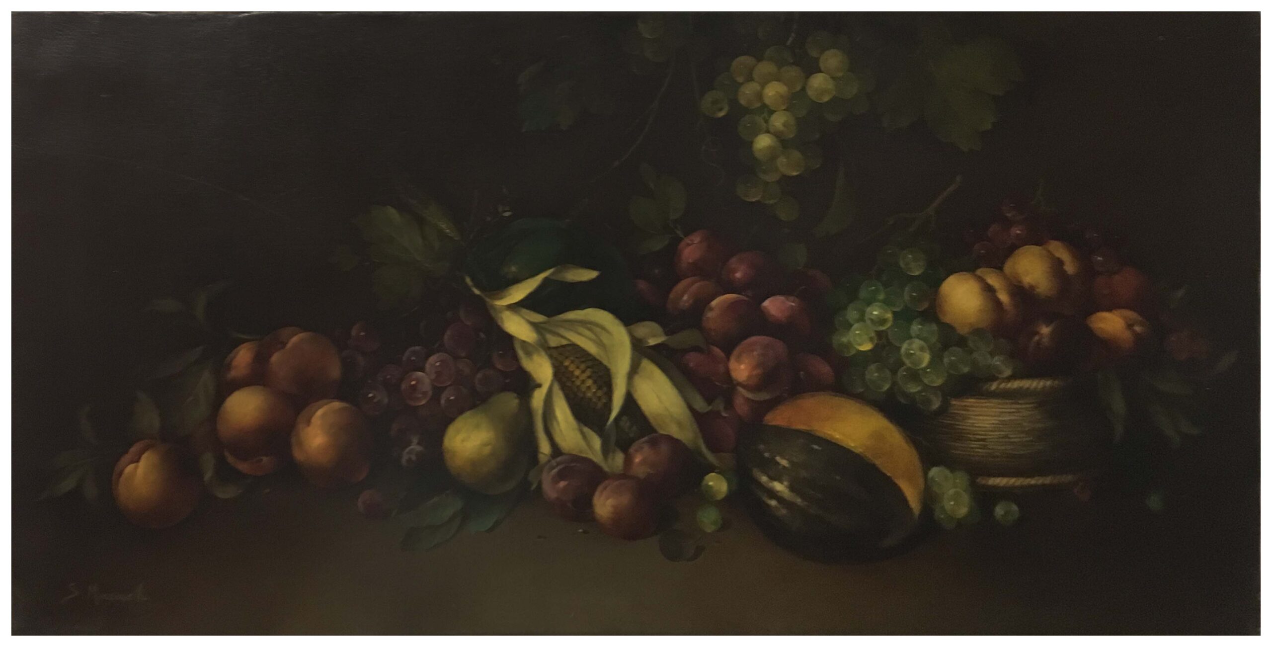 Natura morta – Olio su tela cm.50×100, Salvatore Marinelli Italia 2007_2
