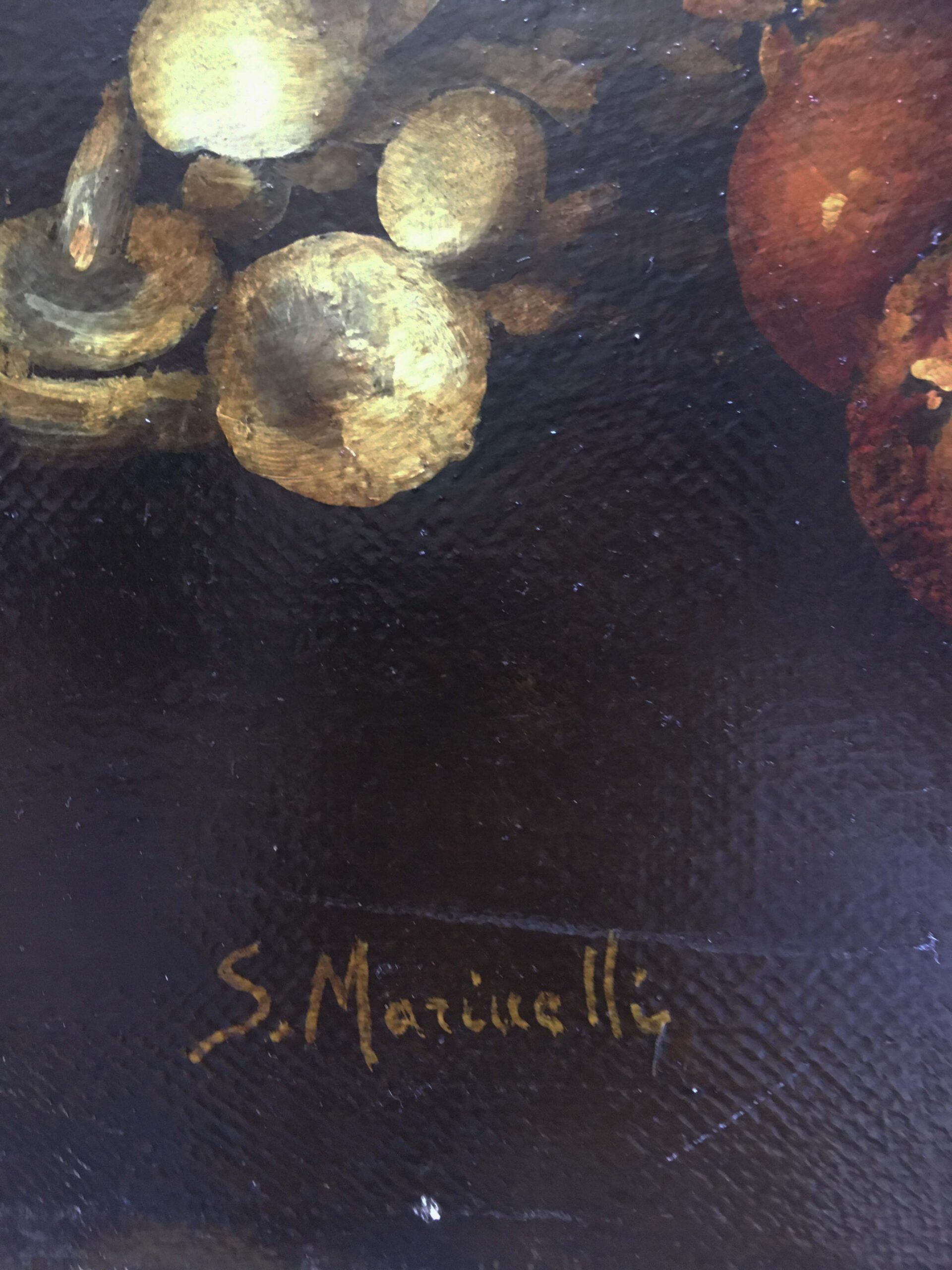 Natura morta – Olio su tela cm.50×100, Salvatore Marinelli Italia 2007_7