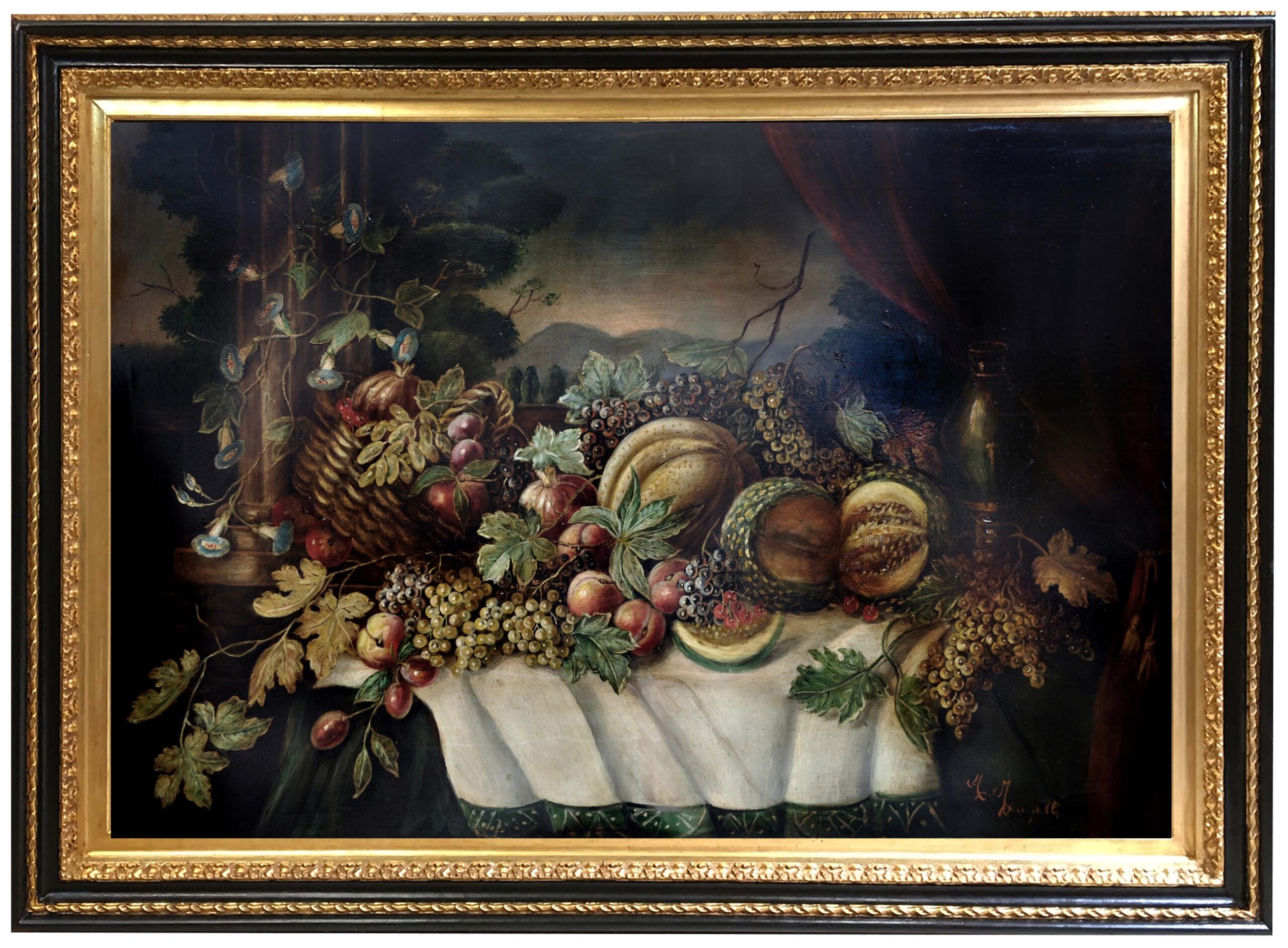 Natura morta – Olio su tela cm.80×120, Salvatore Marinelli Italia 2011_1