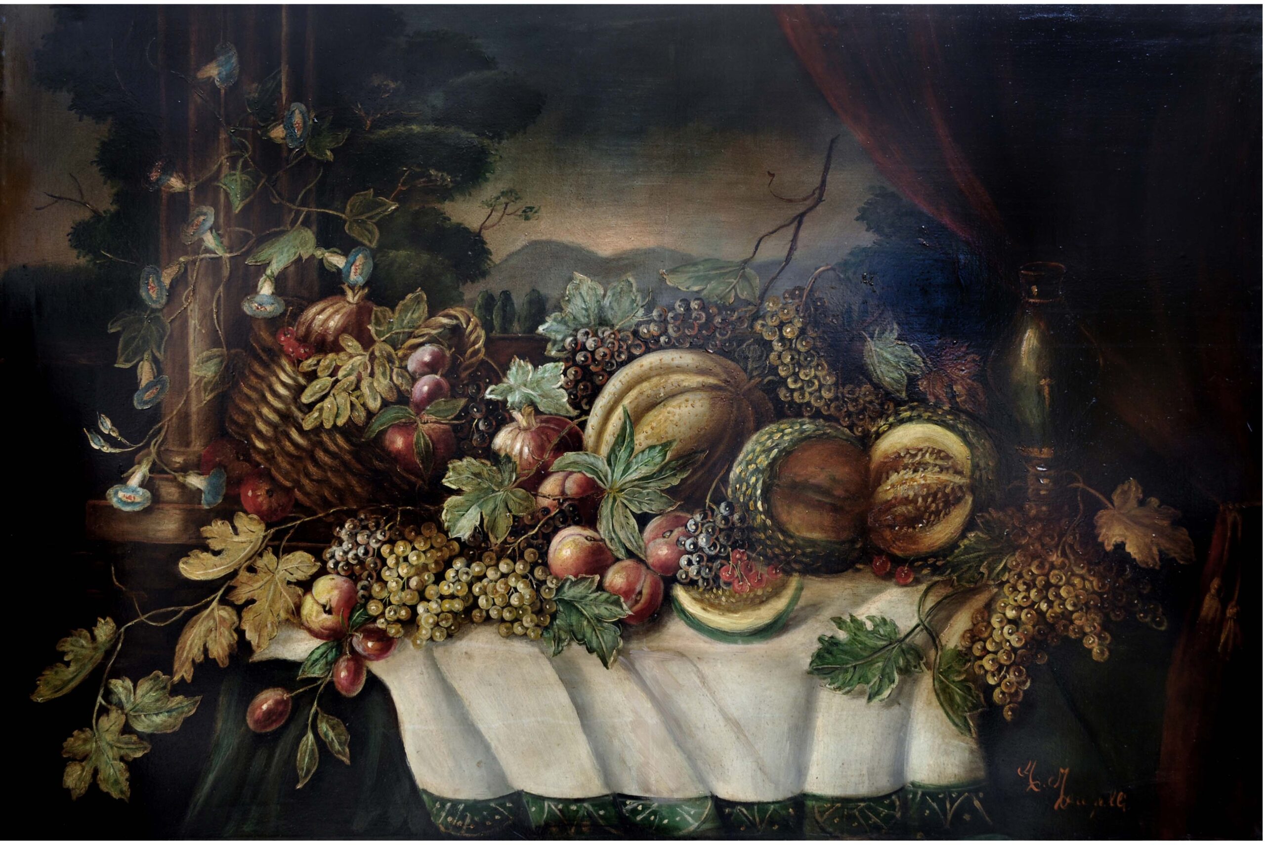 Natura morta – Olio su tela cm.80×120, Salvatore Marinelli Italia 2011_2