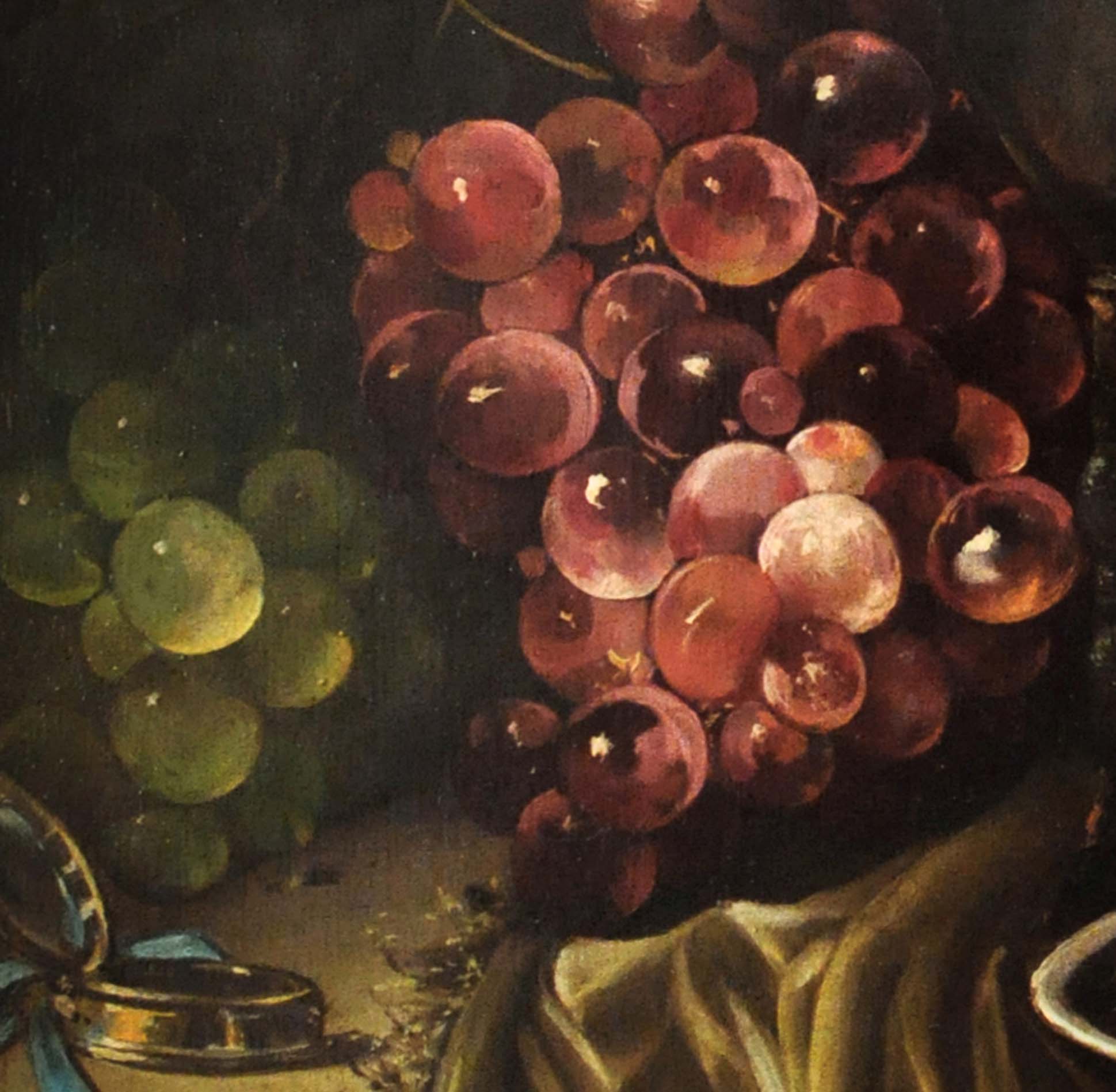 Natura morta con frutta – Olio su tela cm.60×40, Salvatore Marinelli Italia 2007_4