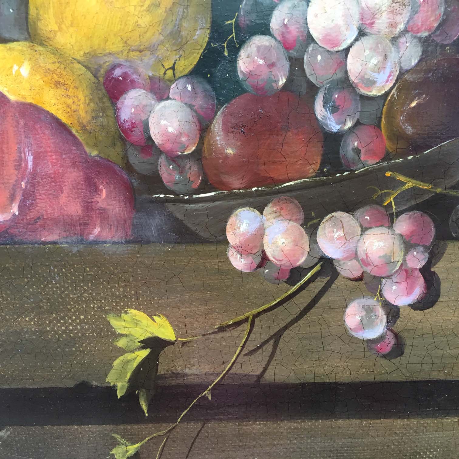 Natura morta con frutta e aragosta – Olio su tela cm.60×120, Salvatore Marinelli Italia 2018_7