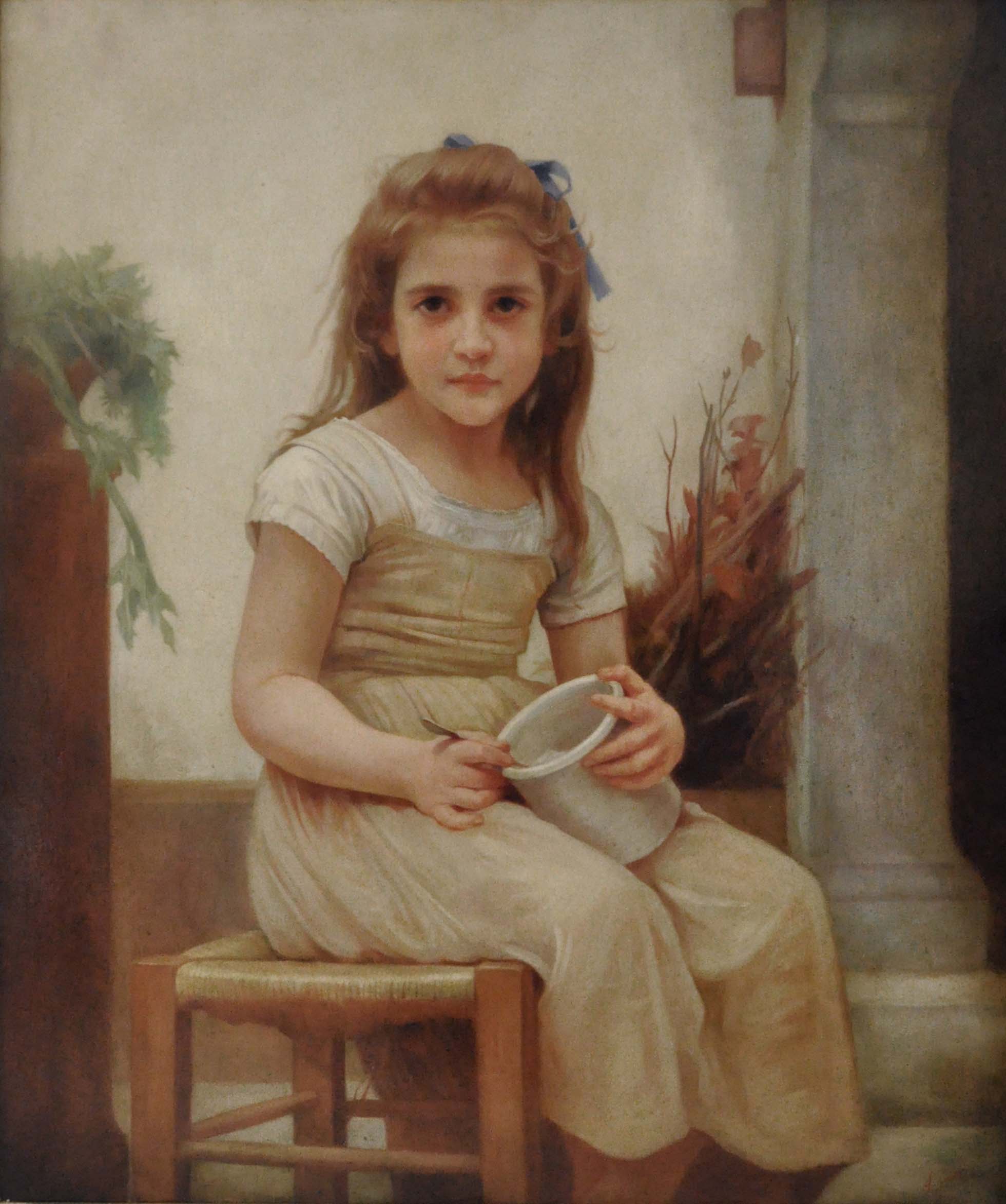 BAMBINA – Angelo Granati Olio su tela cm.110×90 talia 2013_2