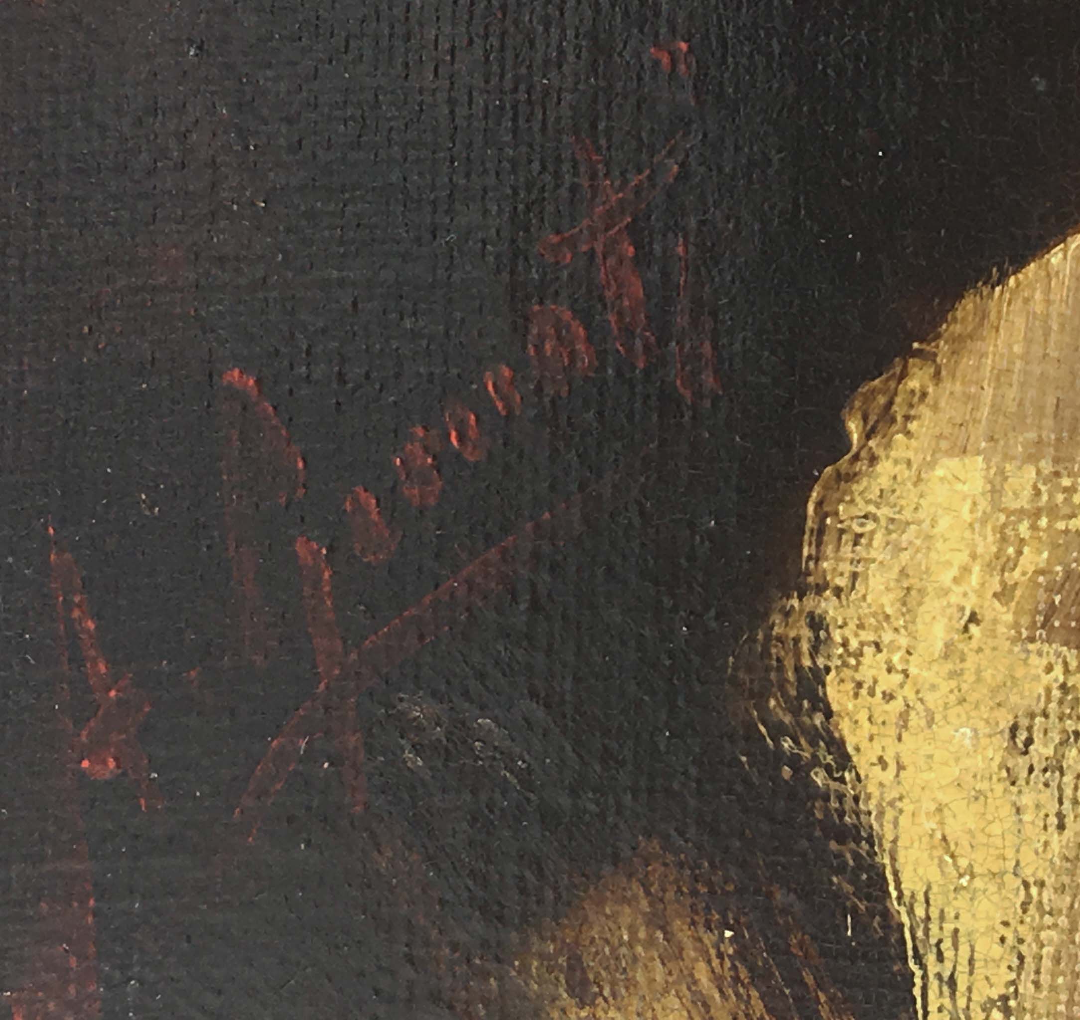 Contadinella – Angelo Granati Italia 2005 Olio su tela cm.50x40_7