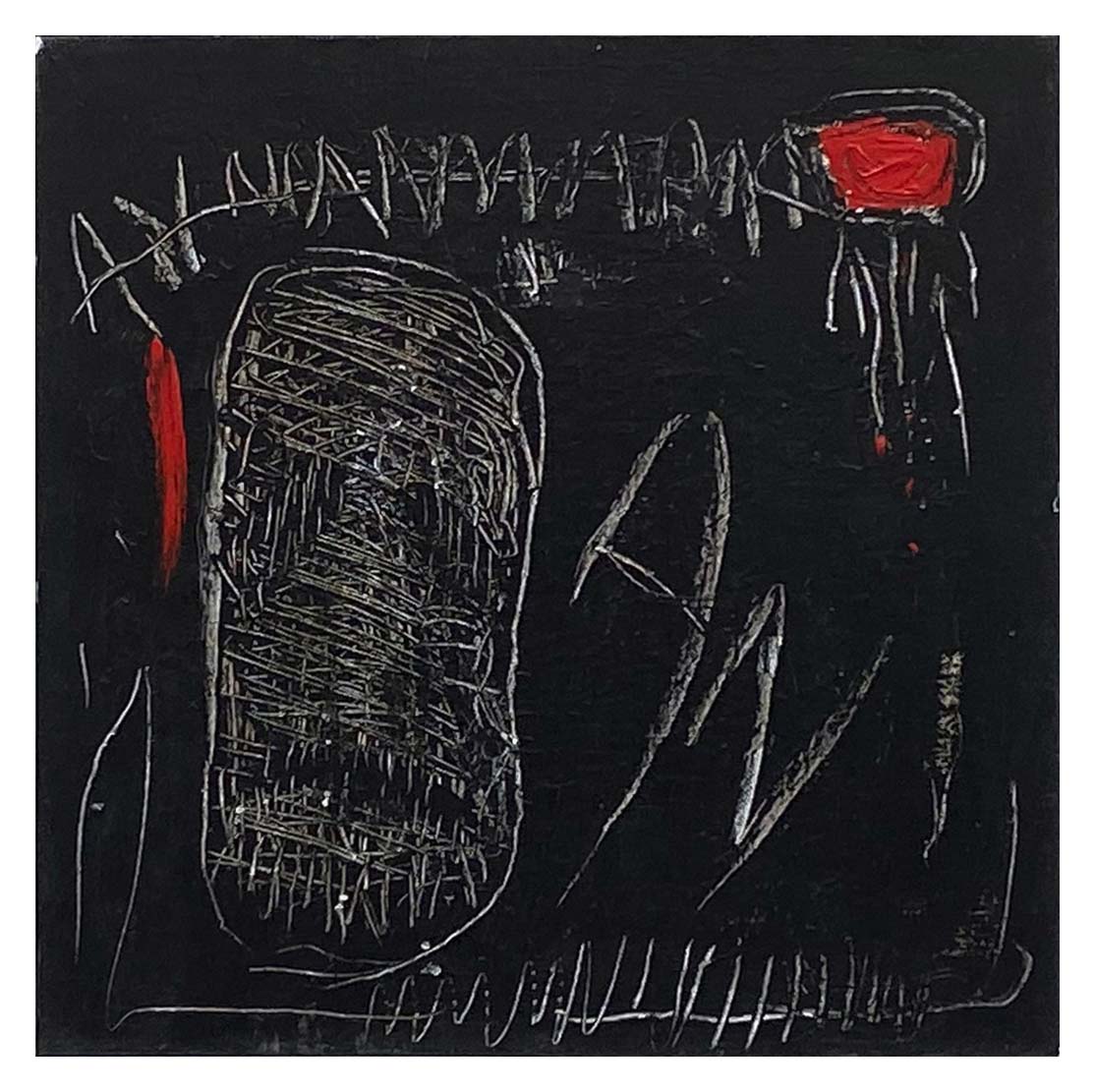 Il grande inverno 8 – Tecnica mista su tela cm.70×70, Massimo D’Orta, Italia 2007_2