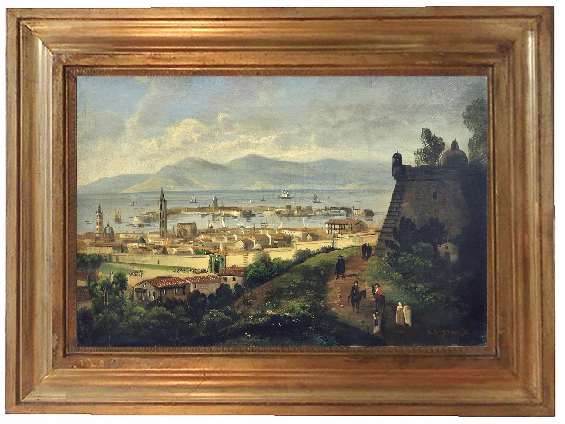 Messina – Olio su tela cm.40×60, Ettore Ferrante Italia 2003_1