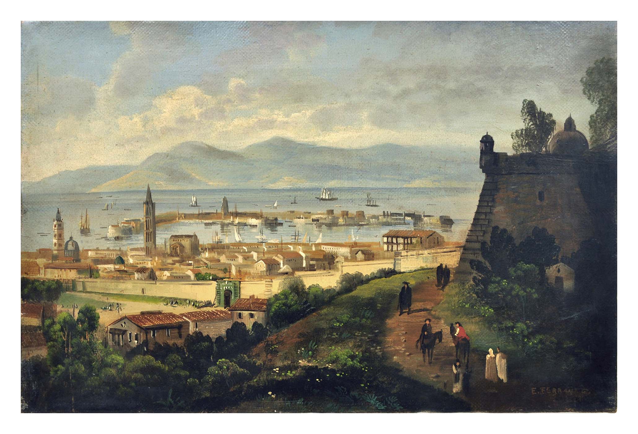 Messina – Olio su tela cm.40×60, Ettore Ferrante Italia 2003_2