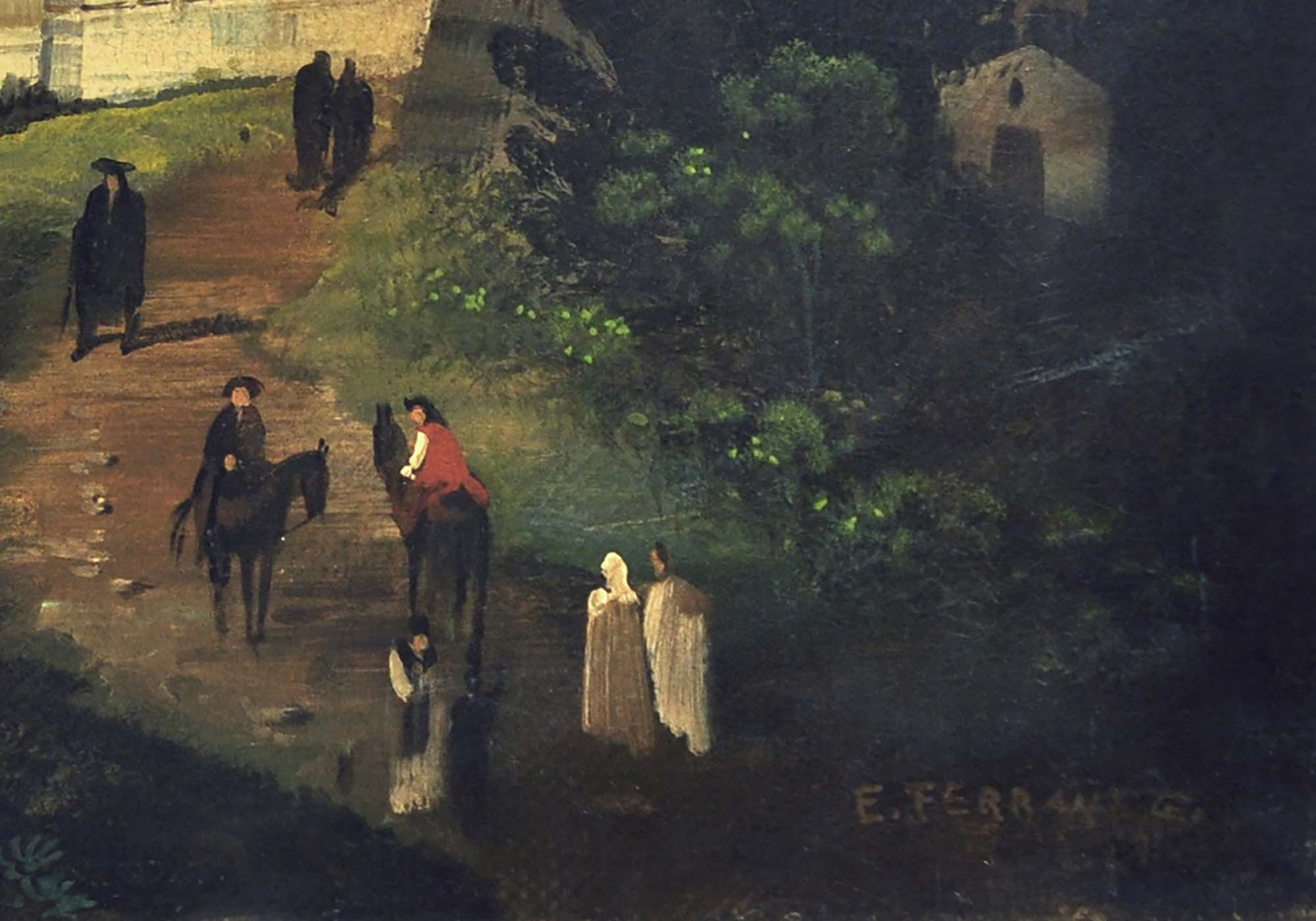 Messina – Olio su tela cm.40×60, Ettore Ferrante Italia 2003_4