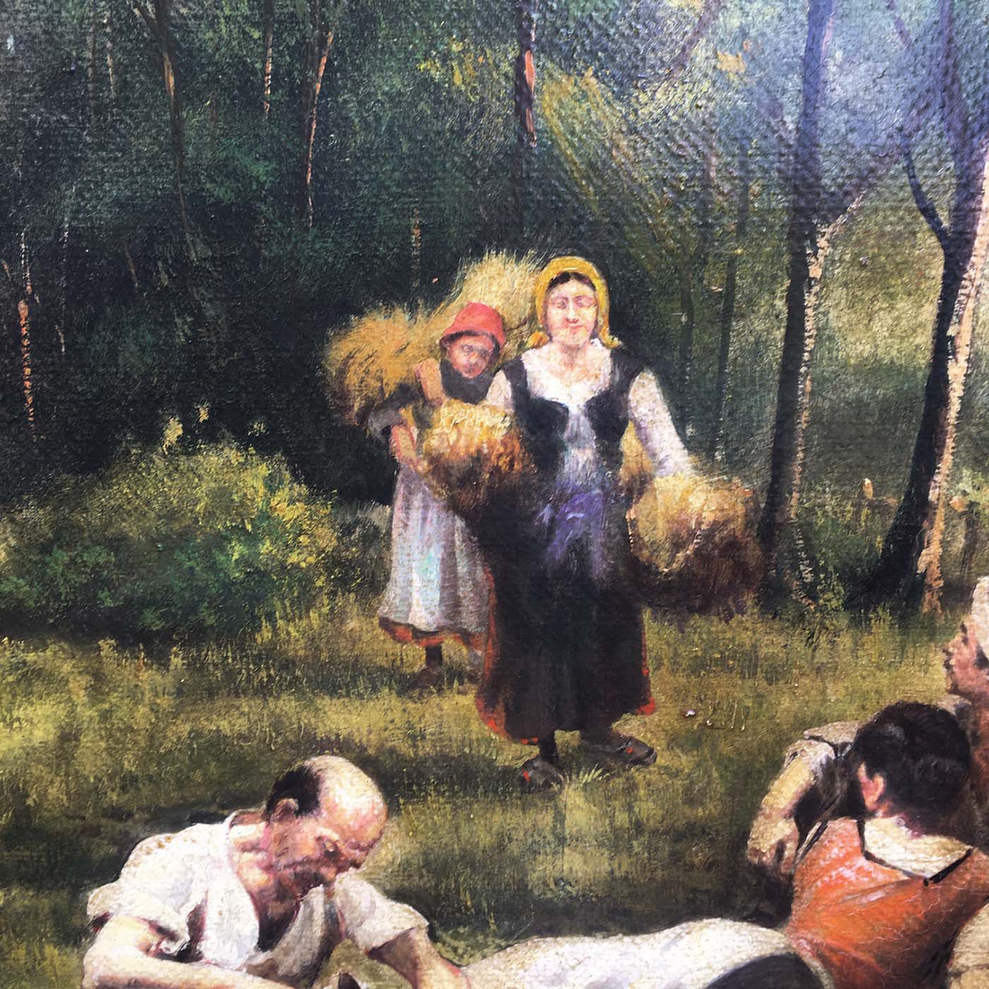Paesaggio Campestre – Olio su tela cm.50×130, Emilio Pergola Italia 2006_5