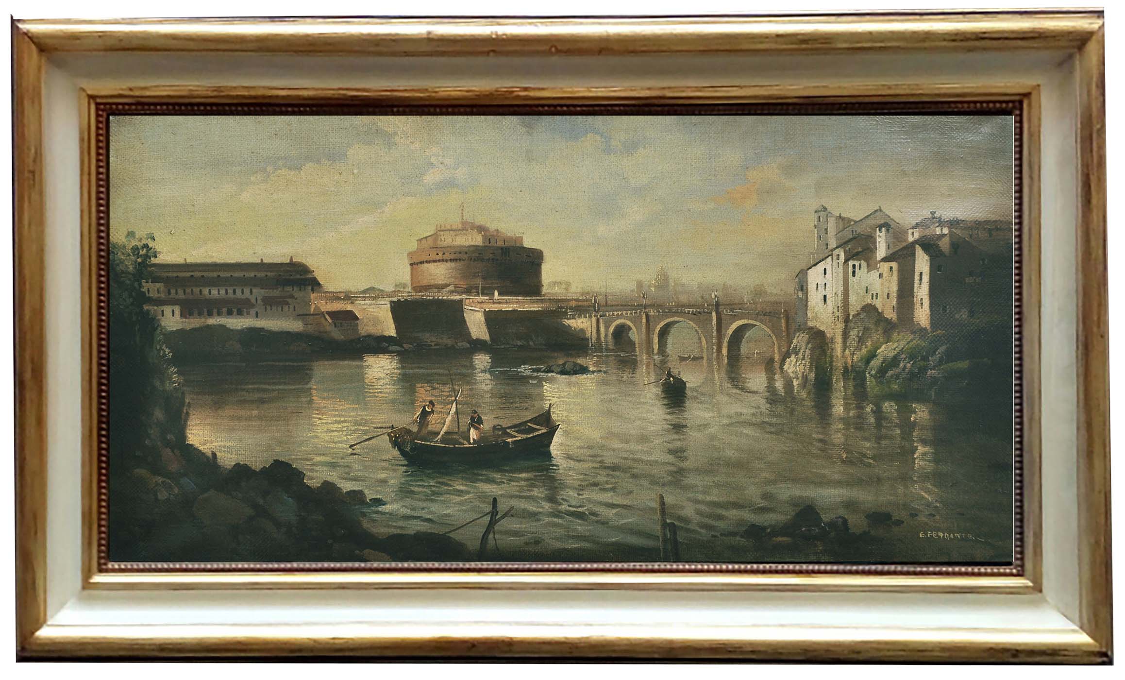 Roma – Olio su tela cm.40×80, Ettore Ferrante Italia 2004_1