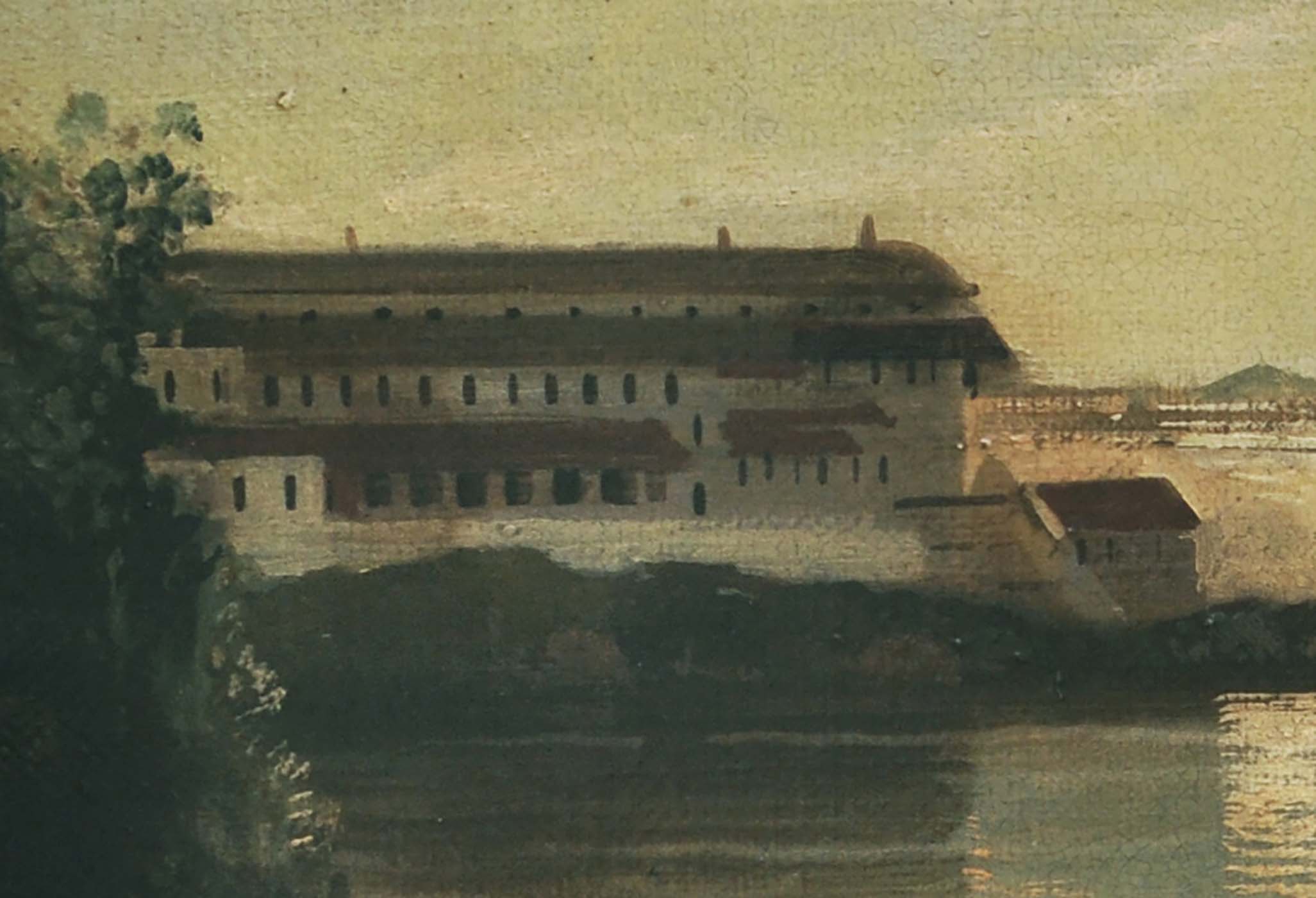 Roma – Olio su tela cm.40×80, Ettore Ferrante Italia 2004_5