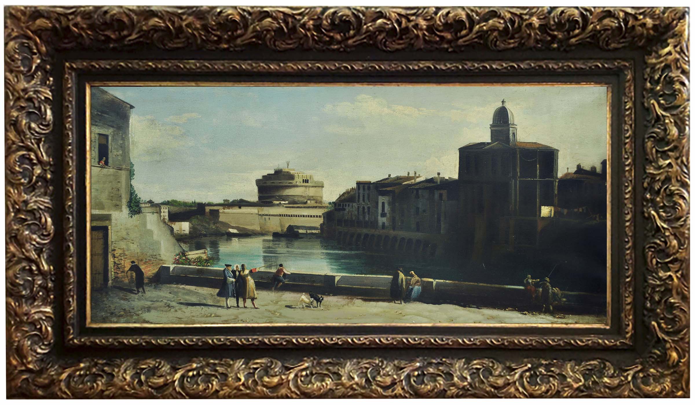 Roma – Olio su tela cm.45×95, Ettore Ferrante Italia 2003_1