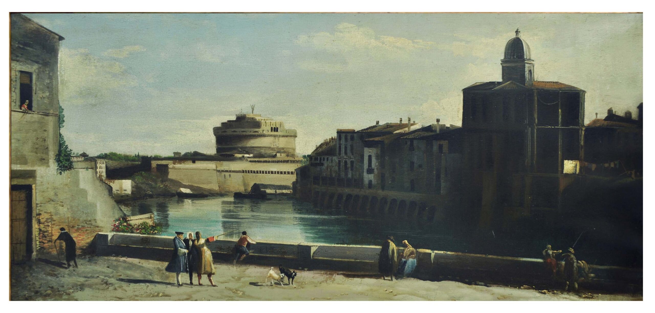 Roma – Olio su tela cm.45×95, Ettore Ferrante Italia 2003_2