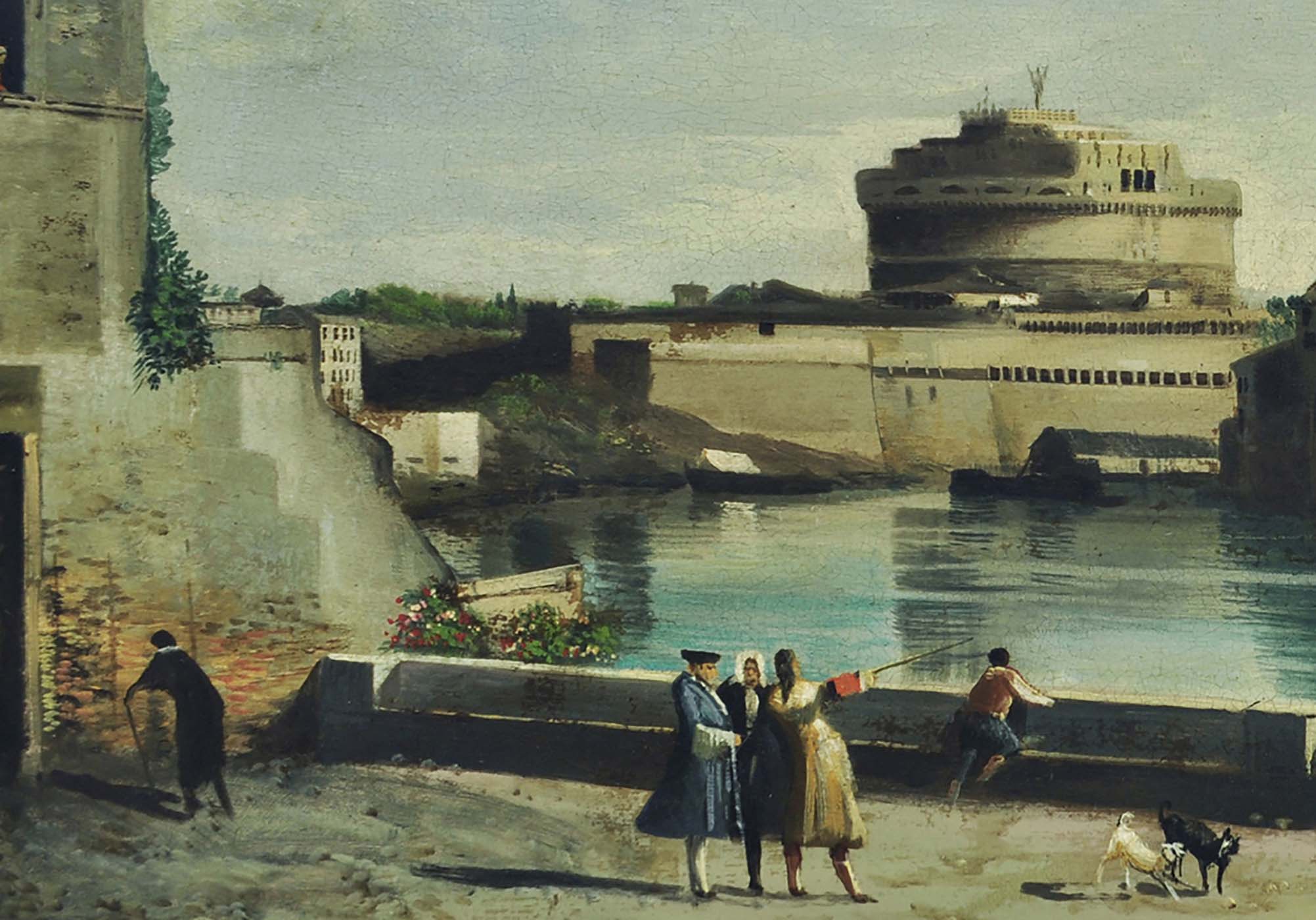 Roma – Olio su tela cm.45×95, Ettore Ferrante Italia 2003_3