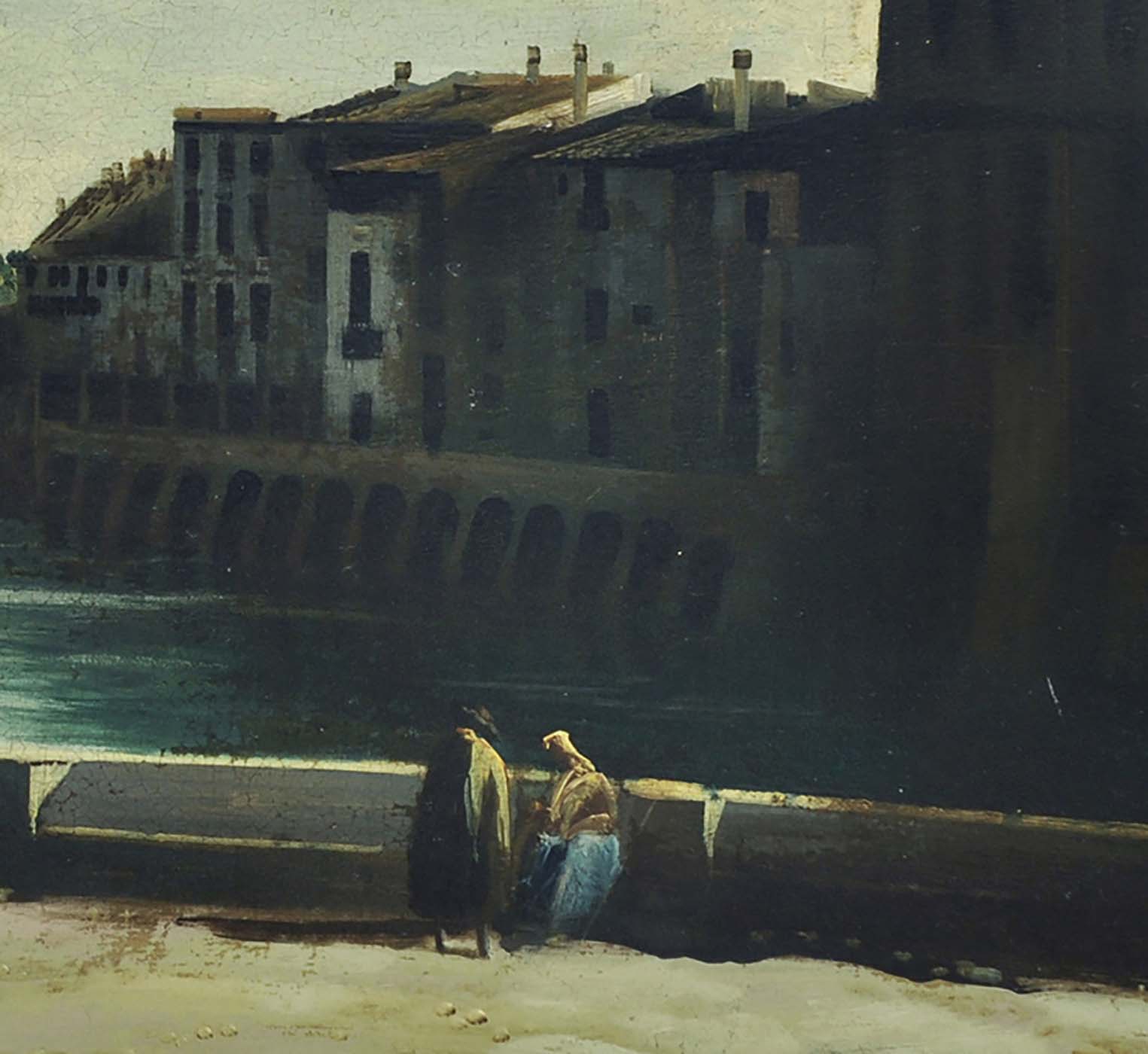 Roma – Olio su tela cm.45×95, Ettore Ferrante Italia 2003_4