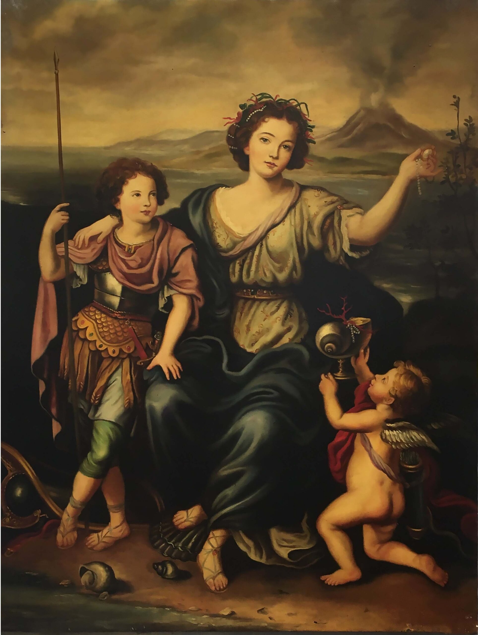 Scena Allegorica – Olio su tela cm. 120×90 Eugenio De Blasi Italia 2005_2