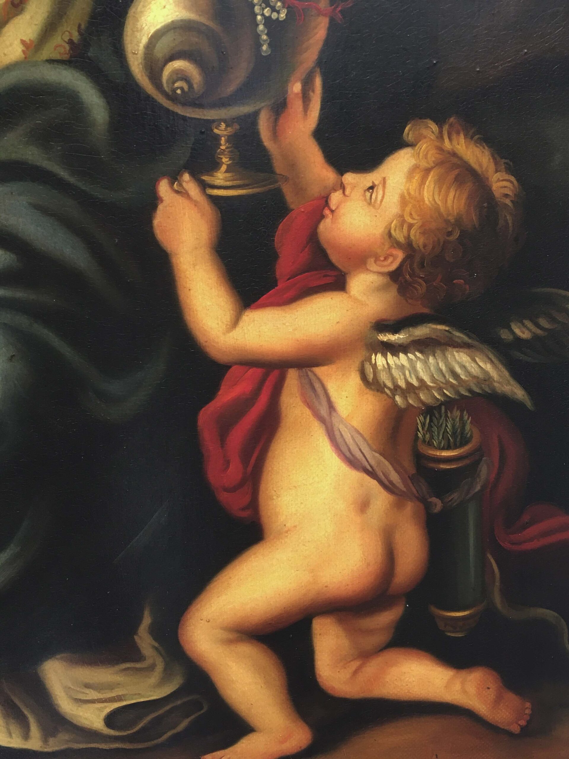 Scena Allegorica – Olio su tela cm. 120×90 Eugenio De Blasi Italia 2005_5