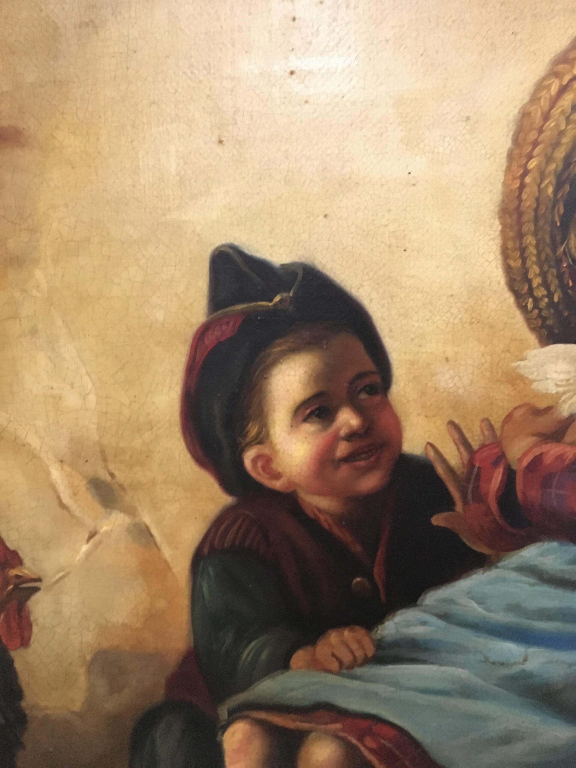 Scena Interna – Olio su tela cm.60×100 Eugenio De Blasi Italia 2005_6