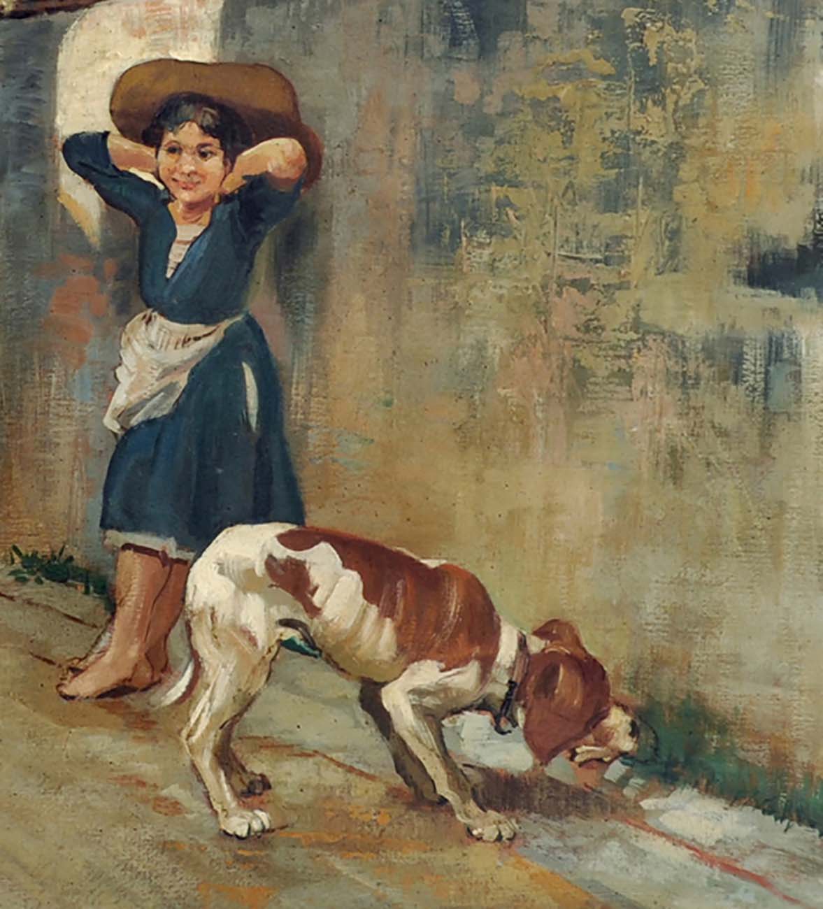 Serenata- Angelo Granati Italia 2005 – Olio su tela cm.60x90_4