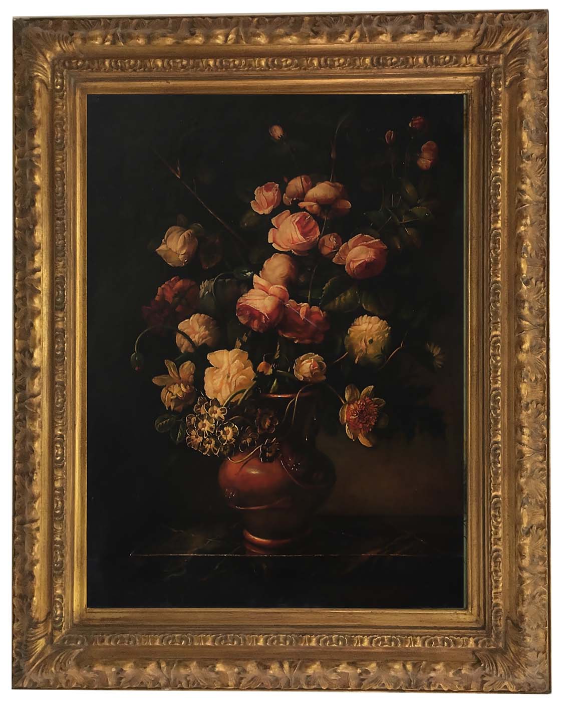Fiori in un vaso – Olio su tela cm.80×60 Maximilian Ciccone Italia 2002_1