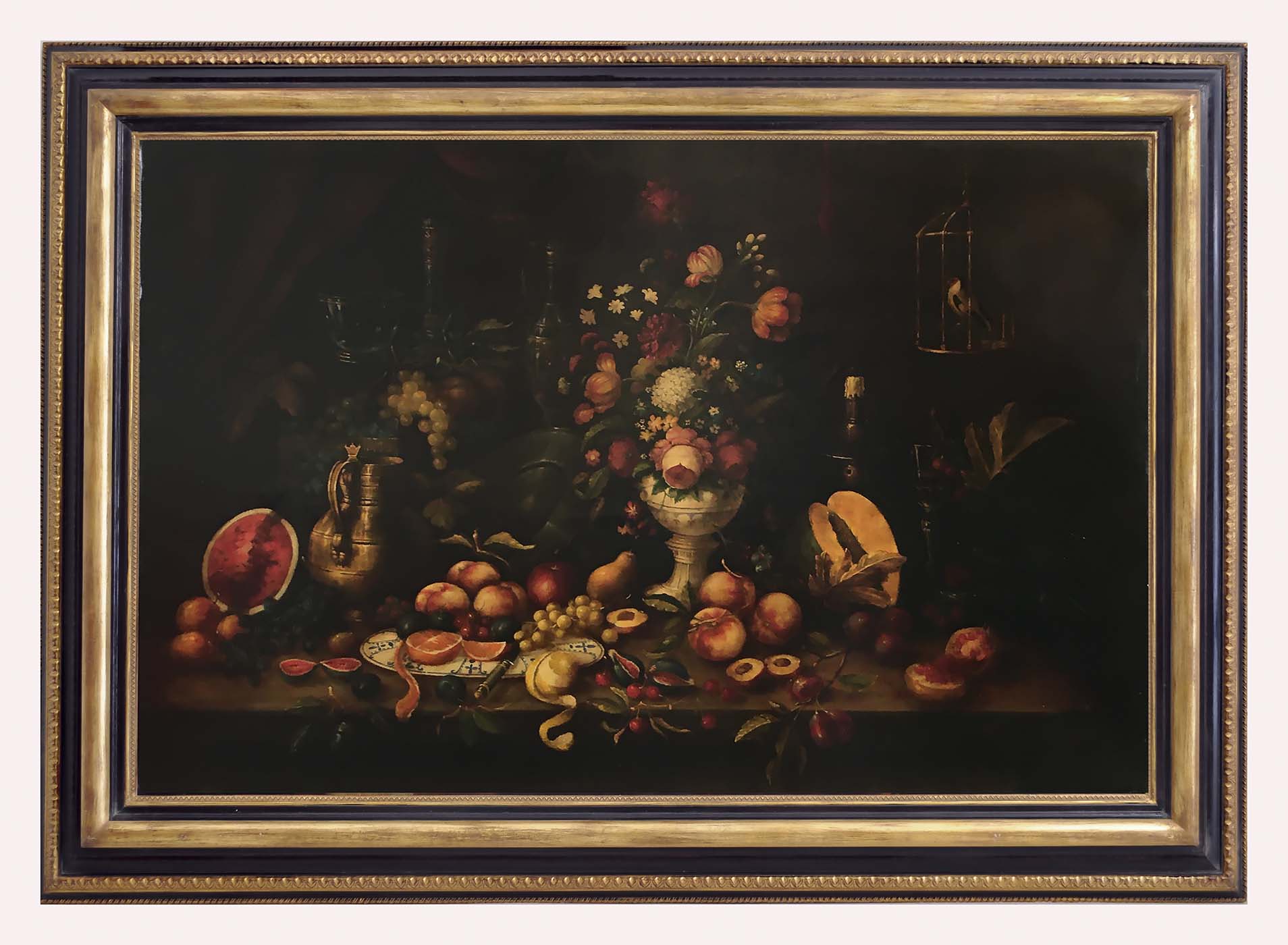Natura morta – Olio su tela cm.100×150, Antonio Jannone Italia 2003_1