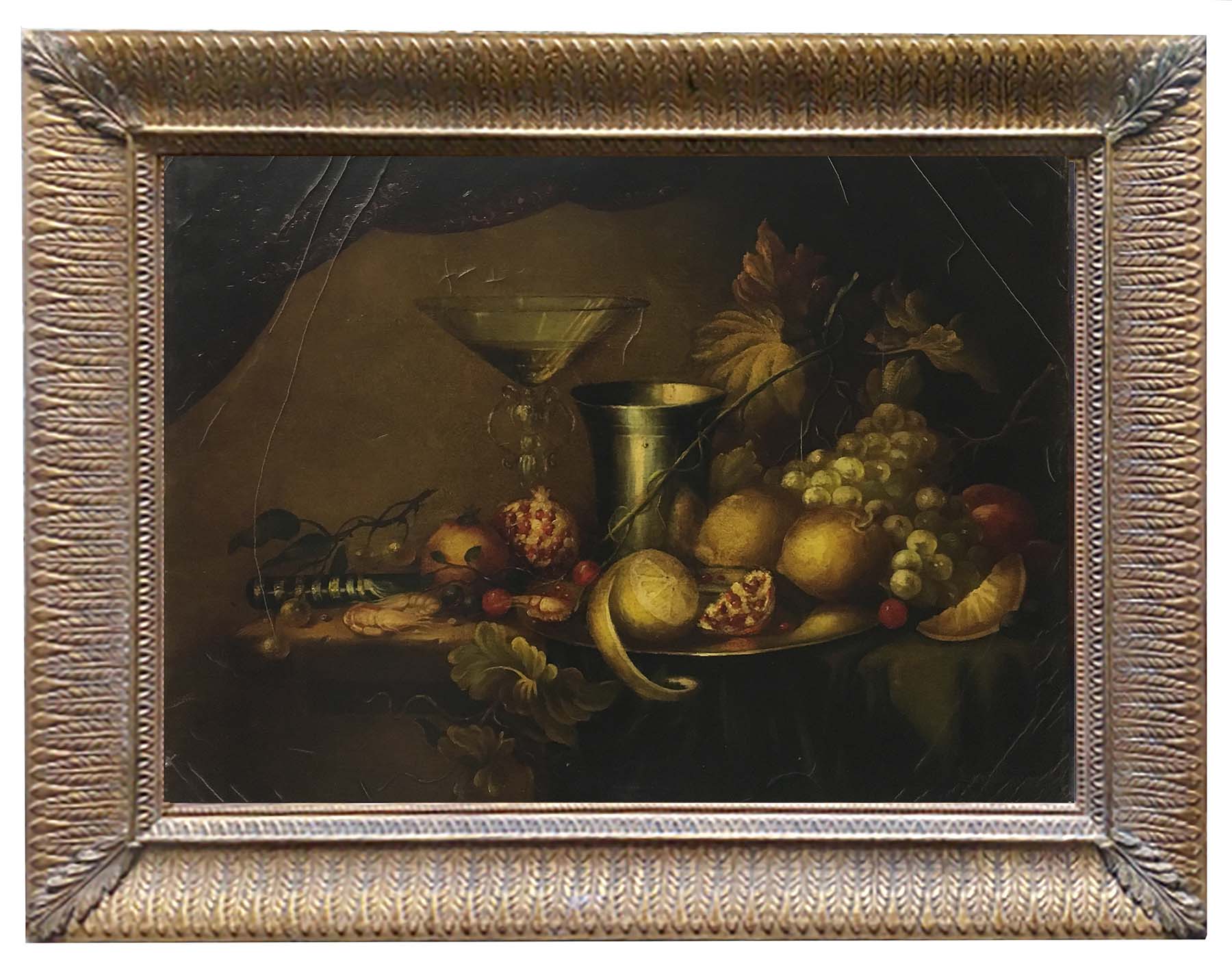Natura morta – Olio su tela cm.50×70, Paolo De Robertis Italia 2002 _1