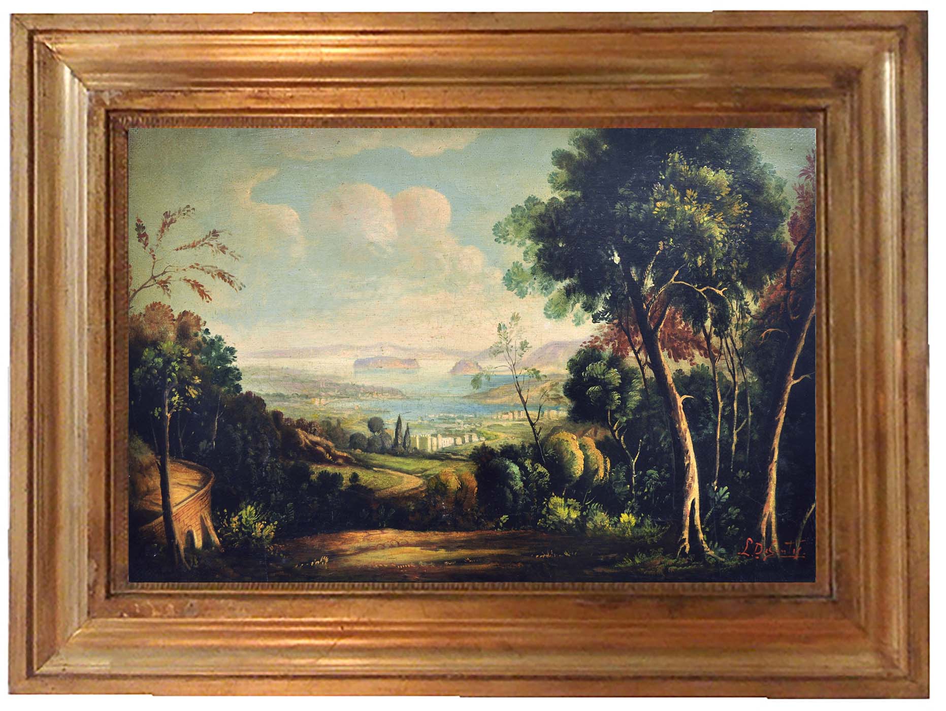 Paesaggio – Olio su tela cm.40×60, Luigi De Santis Italia 2006_1