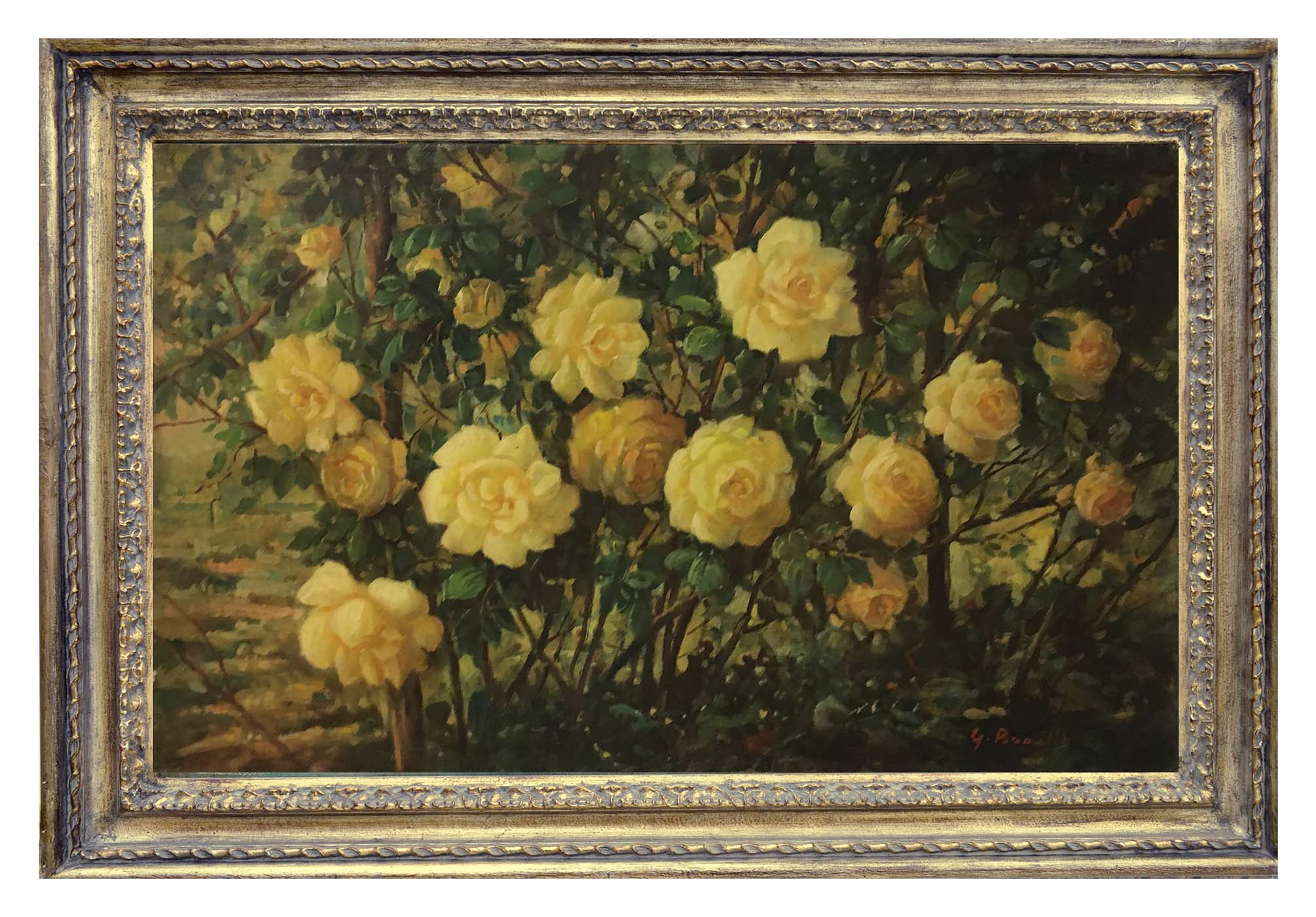 Rose gialle – Olio su tela cm. 50×80, Giovanni Bonetti Italia 2007_1